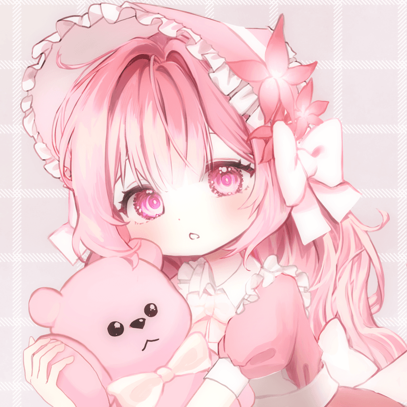 teddy bear and me commission sample 3